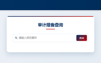 带二维码审计报告网上查询系统招标审计报告二维码制作